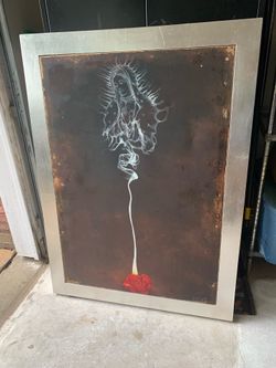 Big canvas painting 35”x 48”