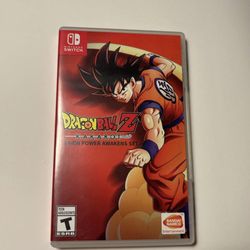Dragon Ball Z game Nintendo switch