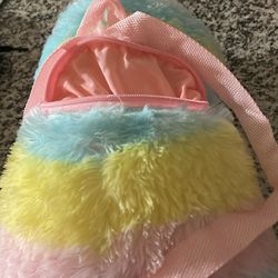 2 Stuffed Animal Back Packs 