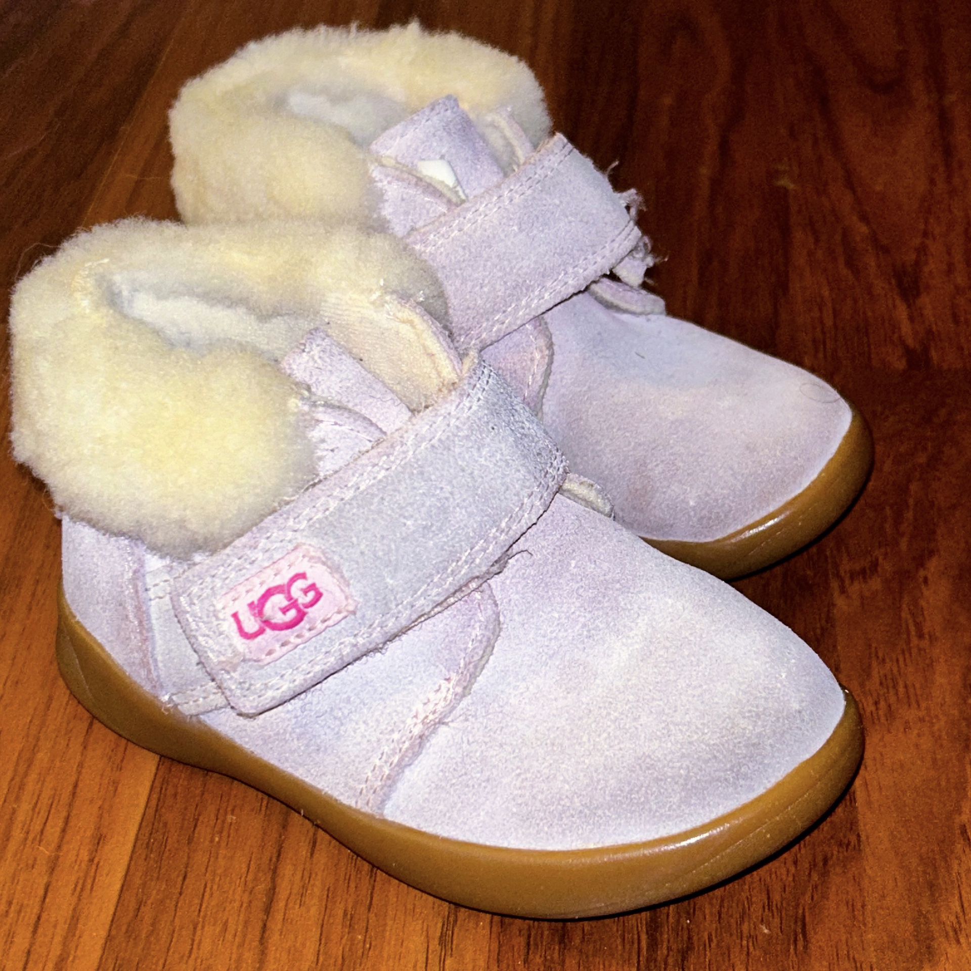 UGG Nolen Pink Boots Toddler Size 7