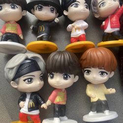 set, bts mc donals toy collective
