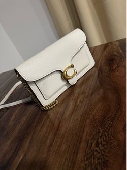 Coach Tabby 26 Shoulder Bag – Chalk/Ivory – Gold Hardware