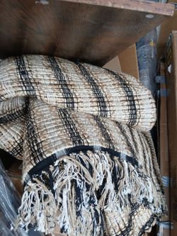 Large Handmade are rug beautiful  new