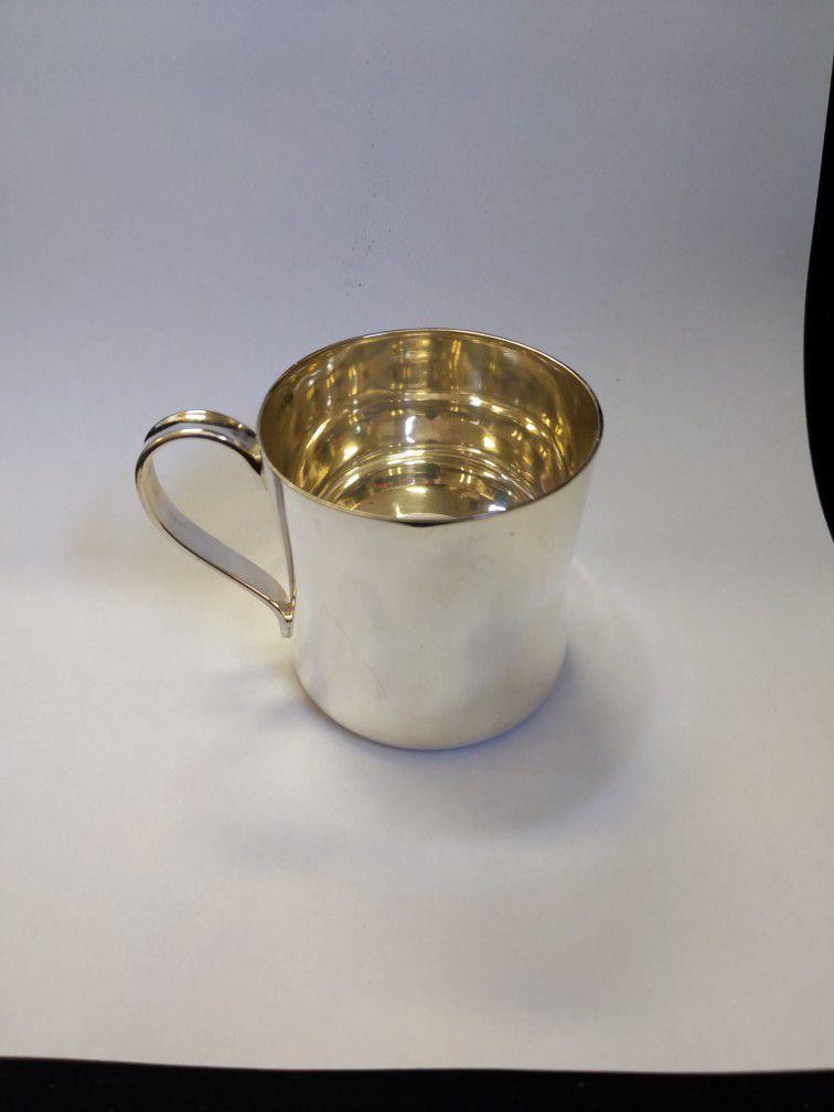 Tiffany And Co. 1837 Sterling Silver Baby Cup