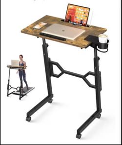 NEW Adjustable Mobile Standing Desk / Treadmill Desk – Sealed
