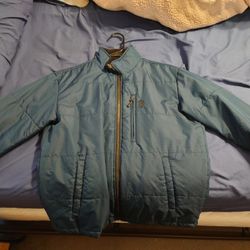Blue Free Country Jacket Wind Breaker Small