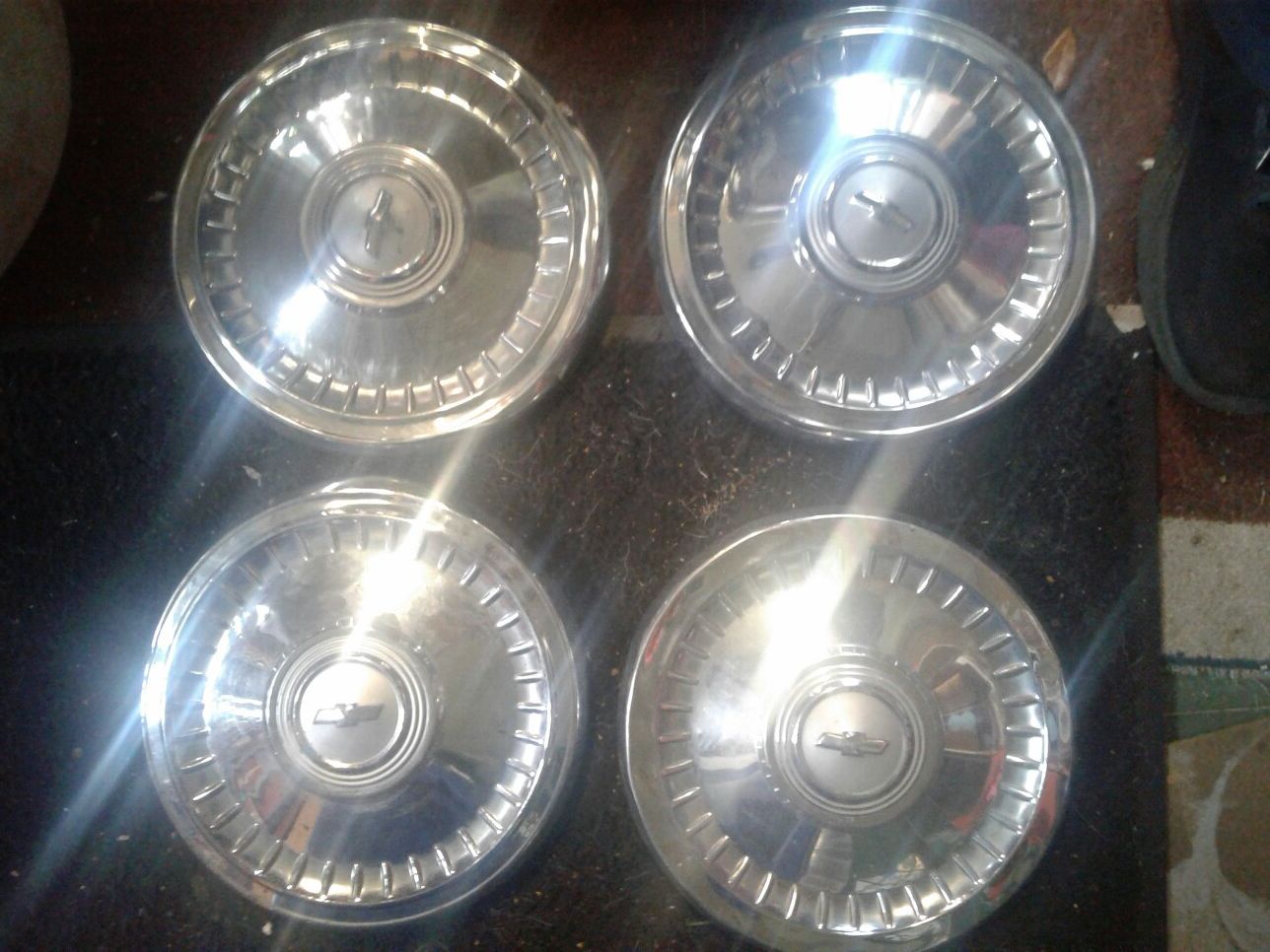Chevy nova hub caps