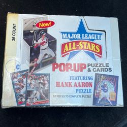 Major League All Star Pop Up Puzzle & Cards