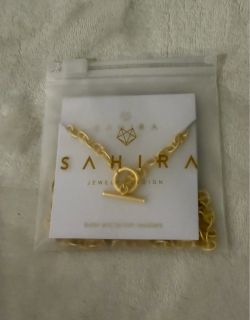 New Sahira Jewelry Design 18” 18k gold plated chain necklace