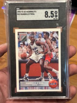 Shaquille O'Neal 1992-93 Upper Deck McDonald's SGC 8.5 Rookie