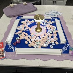 Brand New American Mahjong Game Set with Accessories