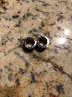 1/2” gauge earrings