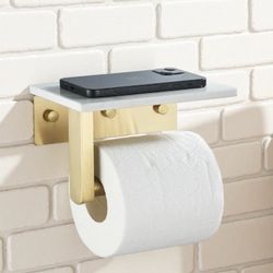 New//Toilet Paper Holder (gold/brass)