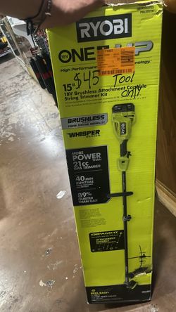 Ryobi 18V Brushless String Trimmer Kit tool only