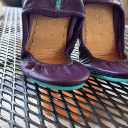 Tieks by Gavrieli Women Lilac Ballet Shoe Foldable Flats Round Toe
