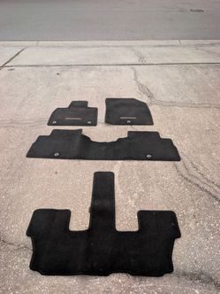 Hyundai Palisade Floor Mats Full Set