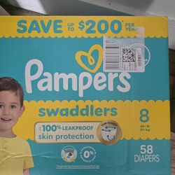 Pampers Size 8