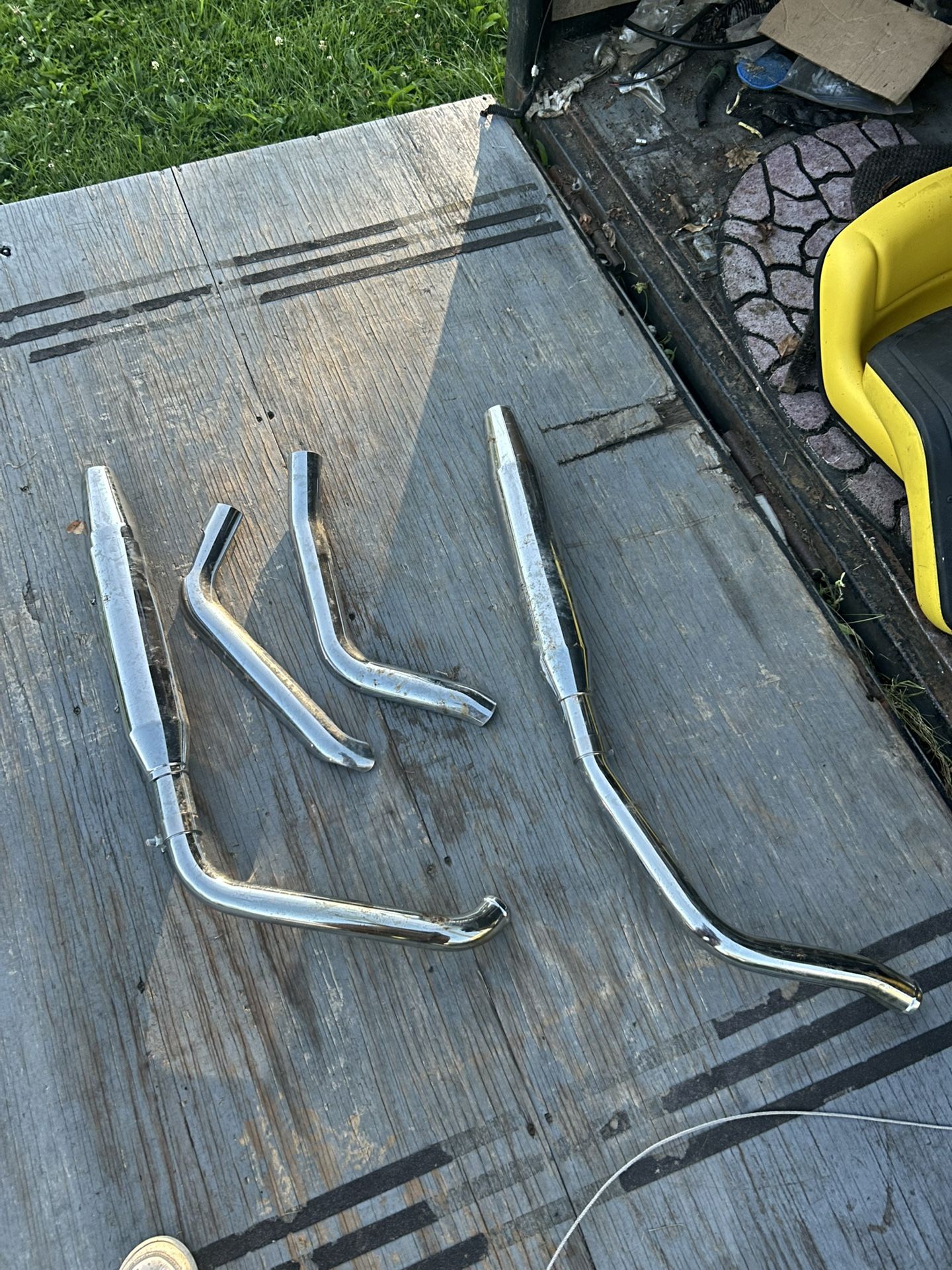 harley davidson motorcycle pipes