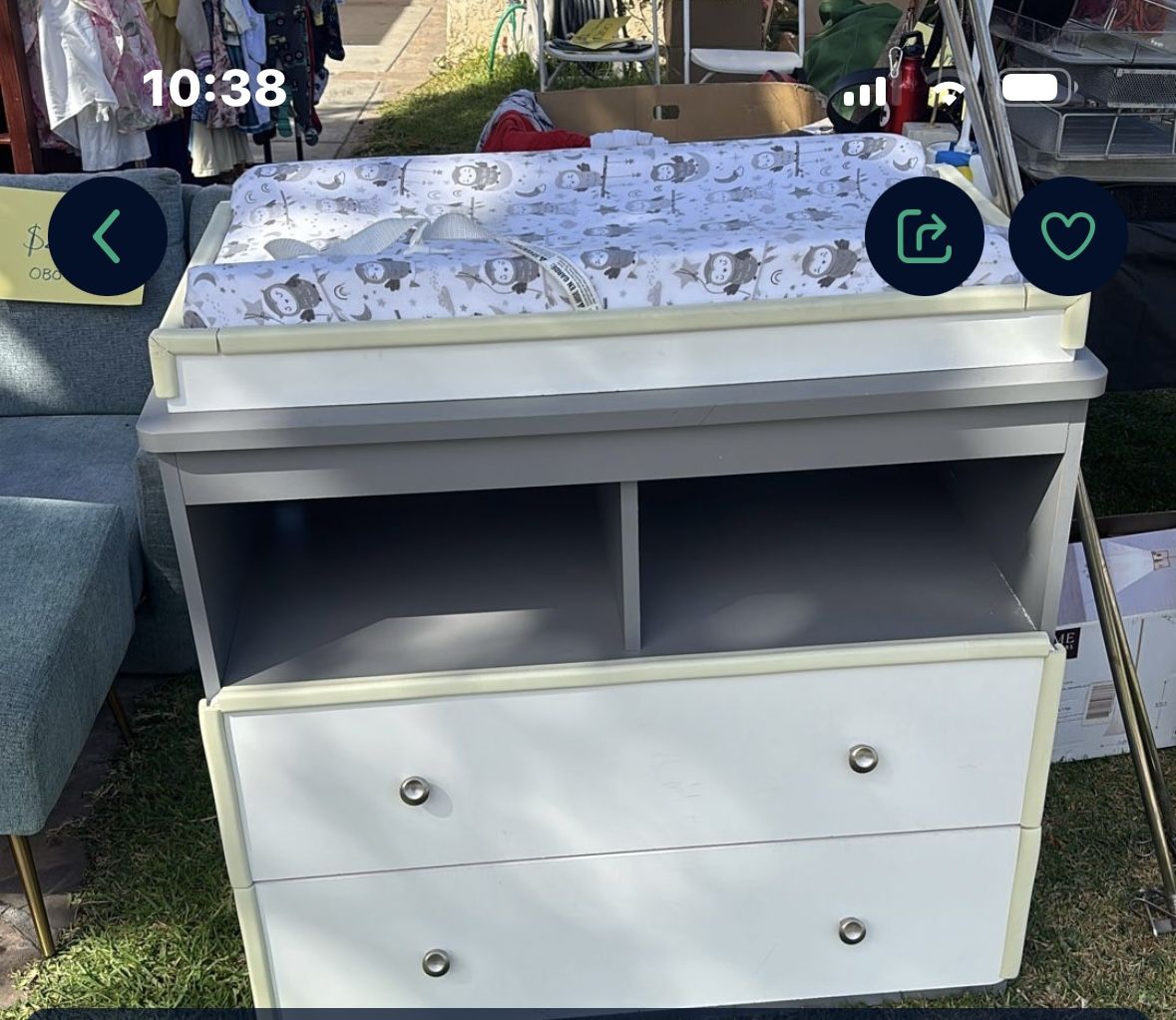 Changing Table With Changing Pad