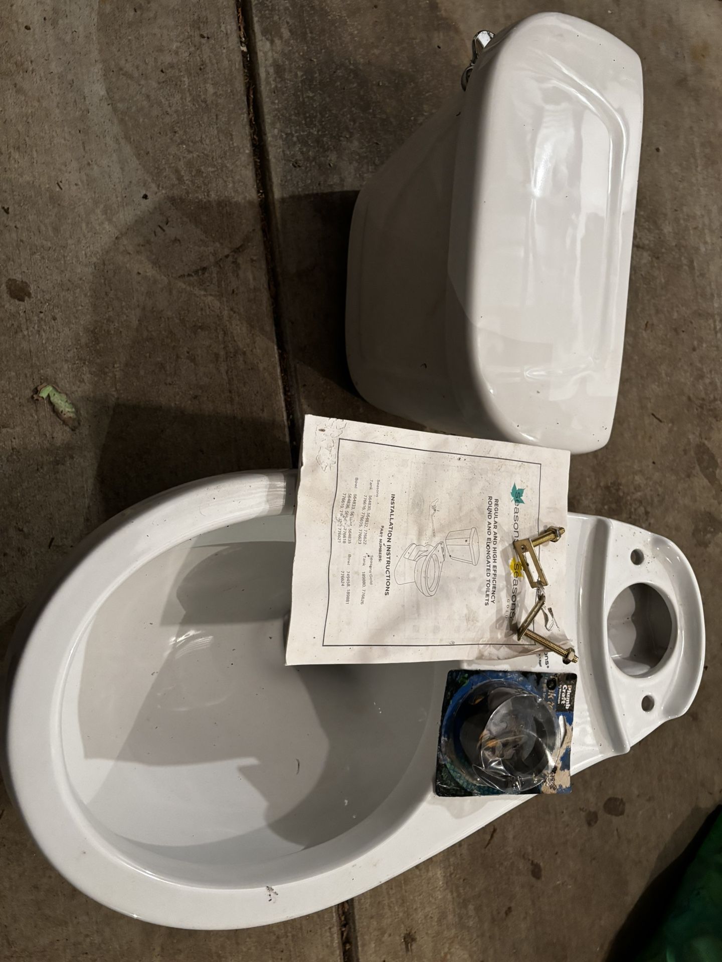 New Toilet Round Bowl