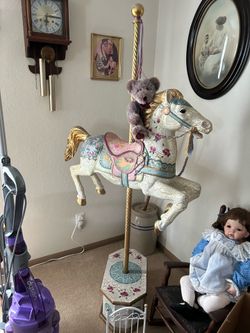 Hand Painted carousel horse