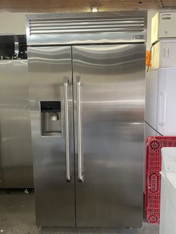 Monogram Refrigerator 42”W 
