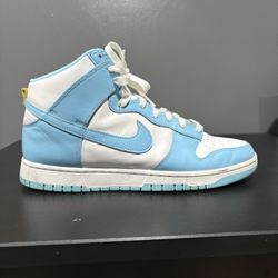 Nike Dunk High “blue chill”