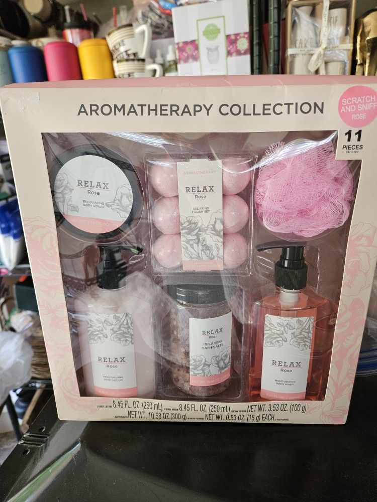 Rose Scent Spa Set