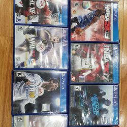 PS3 And PS4 Games