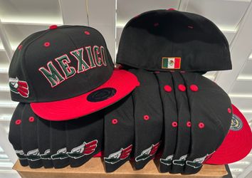 NEW Rings & Crwns Premium Mexico Fitted Hat for World Cup (Size 7-1/2) - $25ea or 2 for $40