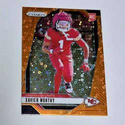 2024 PRIZM Xavier Worthy DISCO PRIZM R.C.