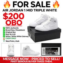 Air Jordan 1 mid 10.5