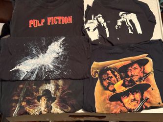 Vintage movie shirts (varied sizes)