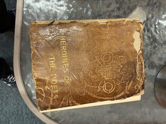Old poetry book
