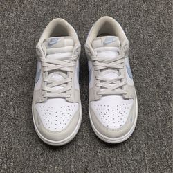 Nike Dunk Low White Light Armory Blue HF0023-100 Women's Sneakers Size 8.5