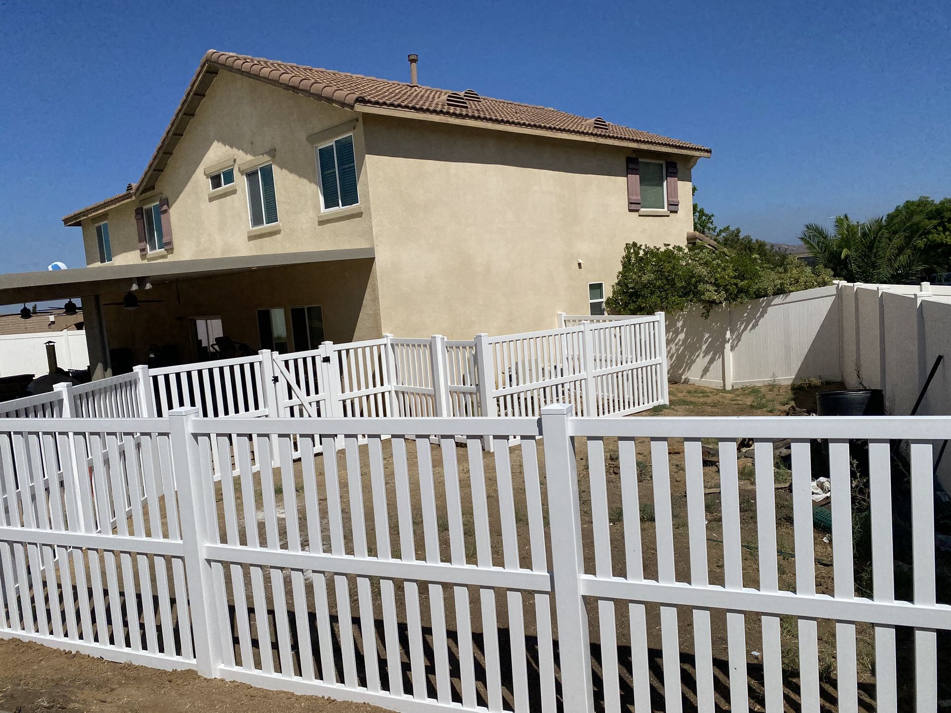 Vinyl Fence