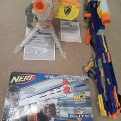 NERF Mania (B) Vulcan, Retaliator & Longshot