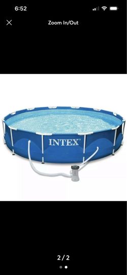 Intex 12' x 30" Metal Frame Pool w Pump