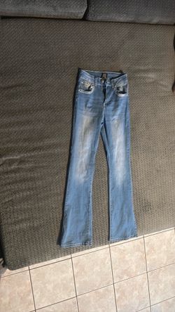 Light blue flared jeans all sales final