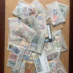 World Stamps Collection 60 Packets Bought In 60’sand 70’snever Opened