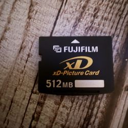 Fujifilm xd picture card