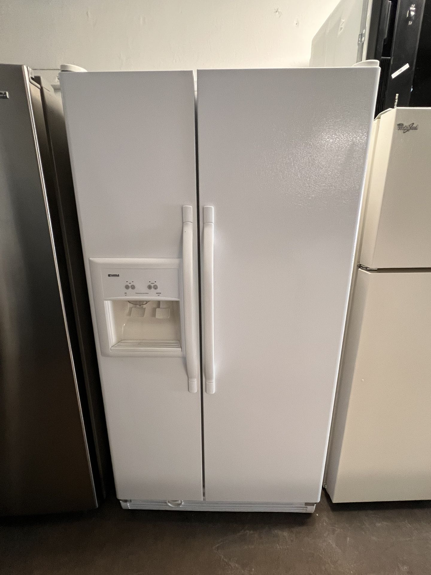 36” Wide White Side By Side Used Clean Working Property