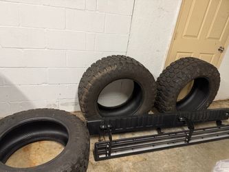 Set of 4 Ironman Mud-Terrain Tires 35x12.50R20 – $250 OBO