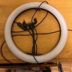 Ring Light And A Tripod 
