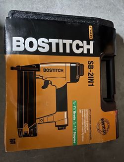 SB-2IN1 Nailer/Stapler Combo Kit, 100 Magazine, Glue Collation, 5/8 to 1-5/8 in Fastener