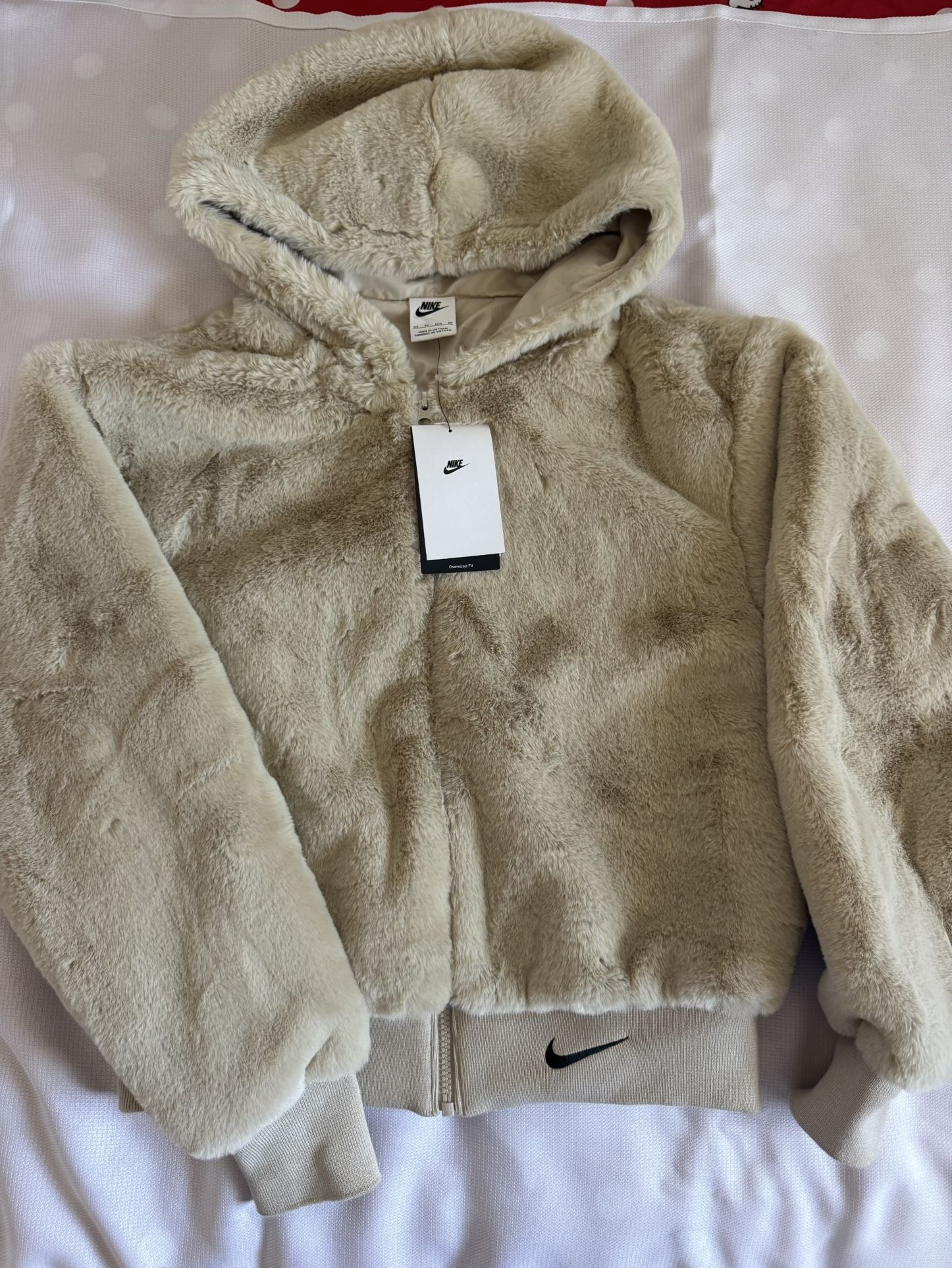Women’s Nike Fur Zip Up Hoodie