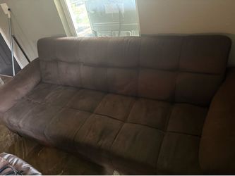 Brown Couch Futon