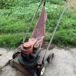 Lawn and leaf  sweeper