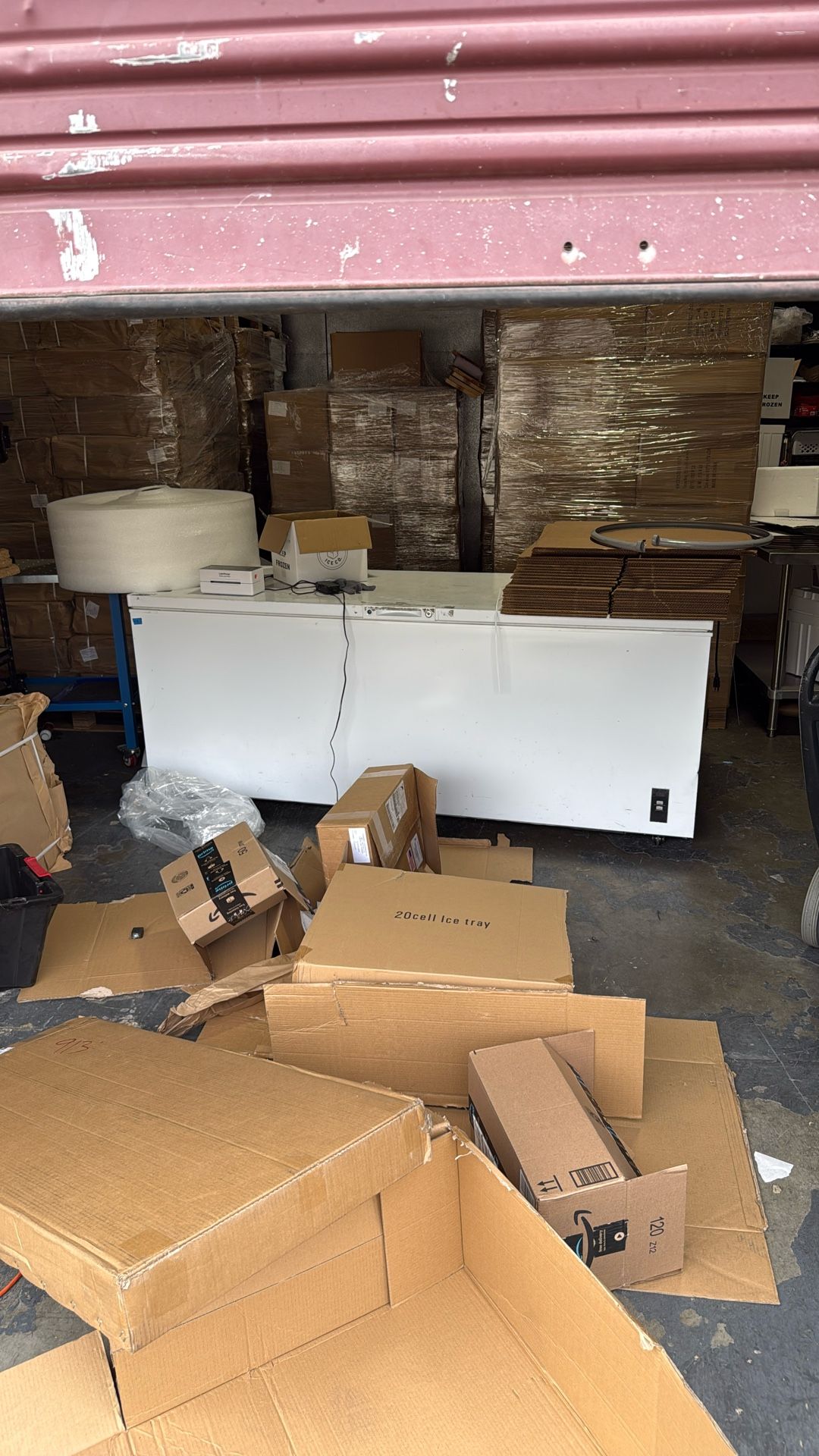 huge working chest freezer