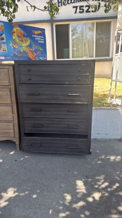 Dark grey dresser